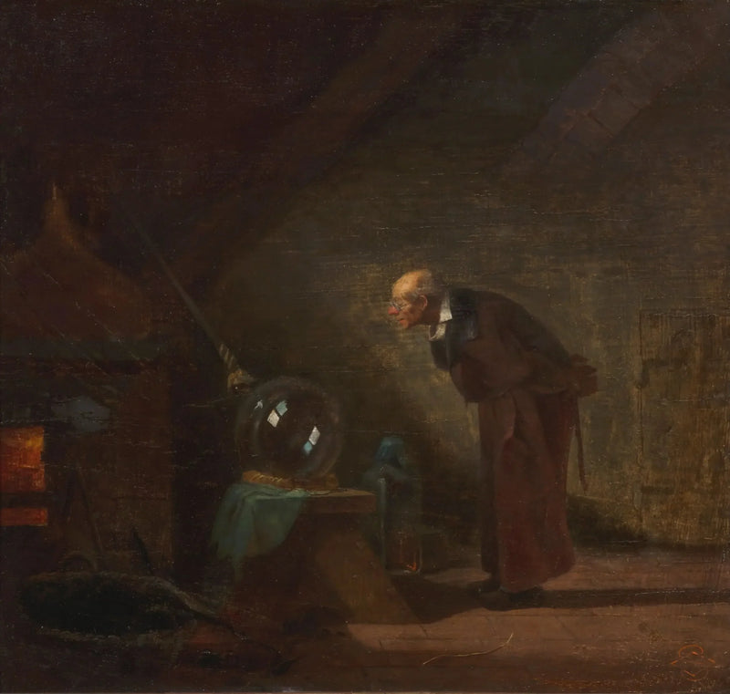 El Alquimista - Carl Spitzweg