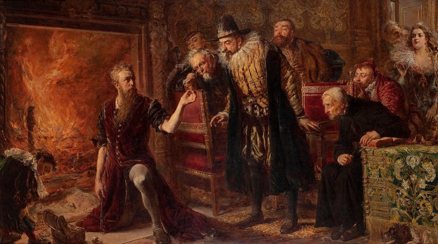 El alquimista Sendivogius - Jan Matejko