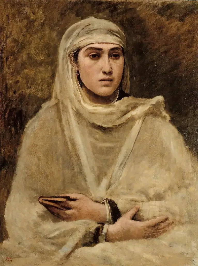 La argelina - Jean-Baptiste Camille Corot