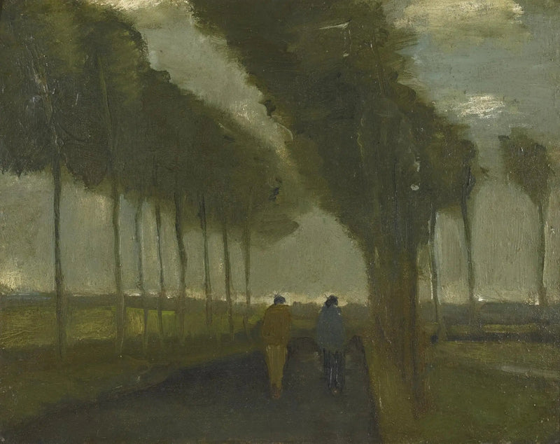 El Paseo de los dos paseantes - Vincent van Gogh