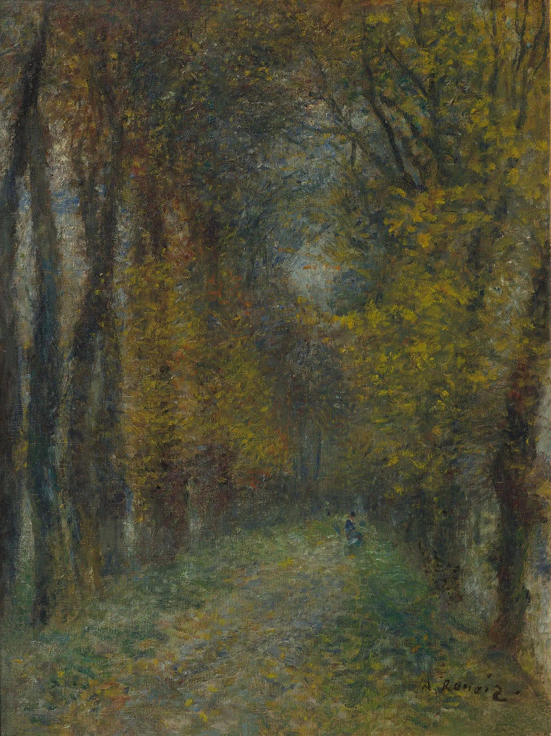 La Avenida cubierta - Pierre-Auguste Renoir