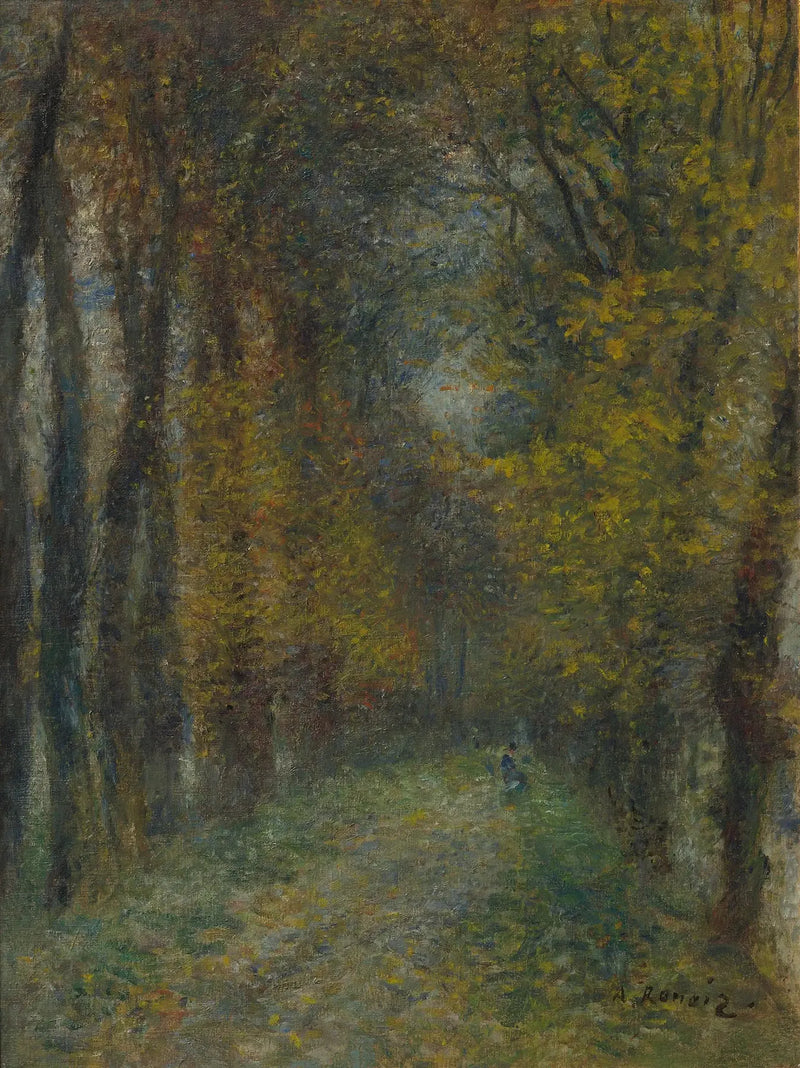 La Avenida cubierta - Pierre-Auguste Renoir