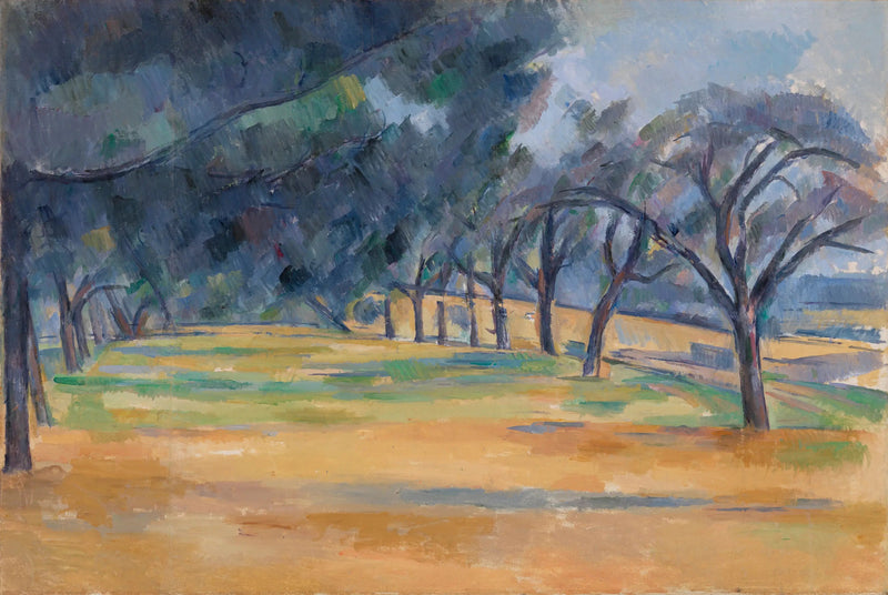 El Paseo de Marines - Paul Cézanne