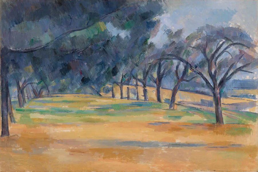 El Paseo de Marines - Paul Cézanne