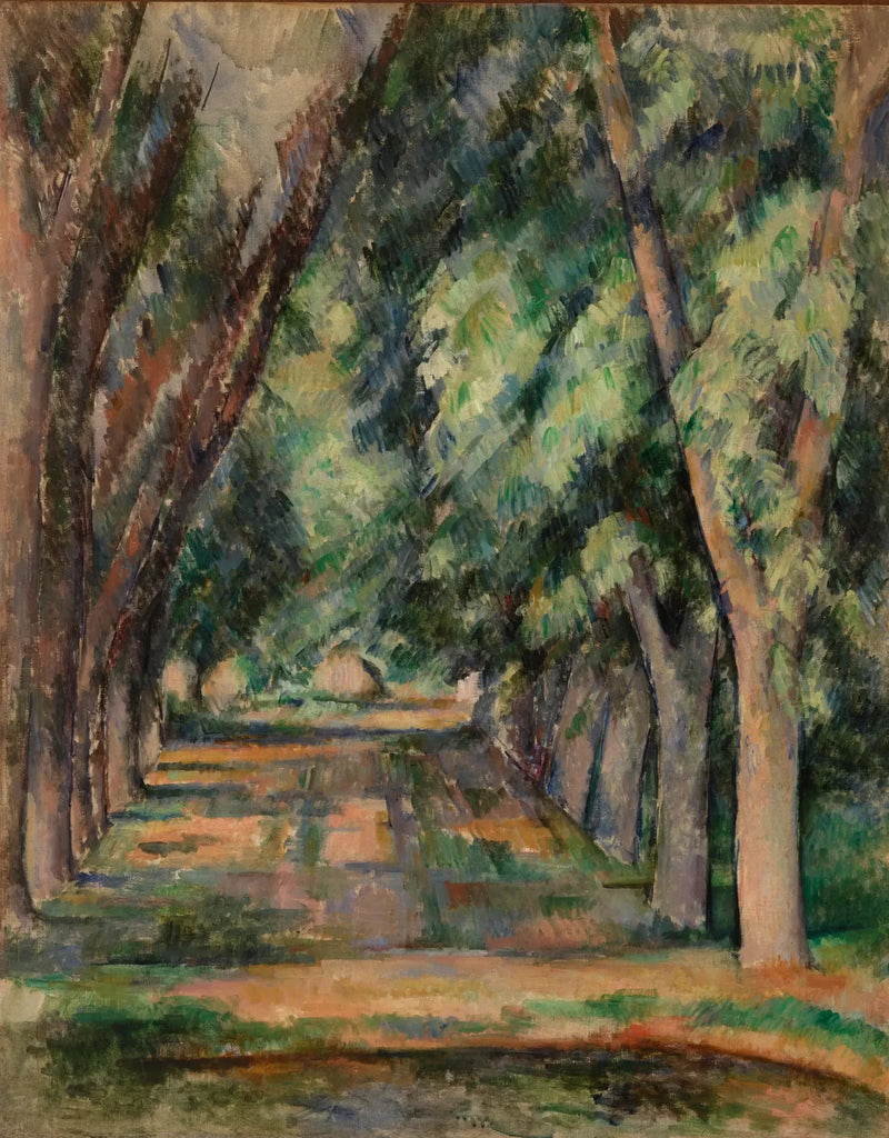 El Paseo de los castaños en Jas de Bouffan - Paul Cézanne