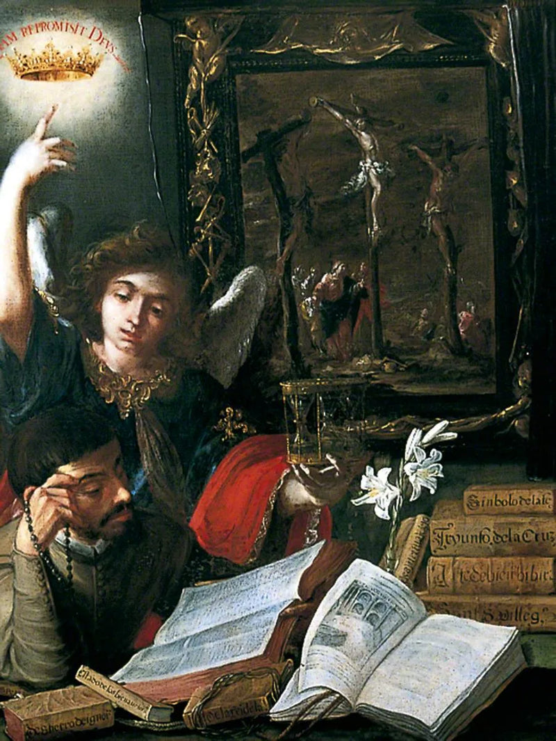 La alegoría de la corona de la vida - Juan de Valdés Leal