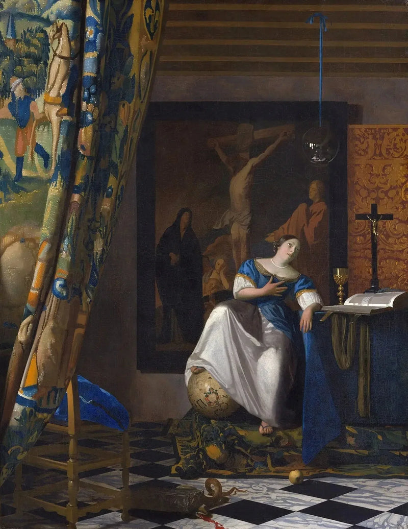 La Alegoría de la Fe - Johannes Vermeer