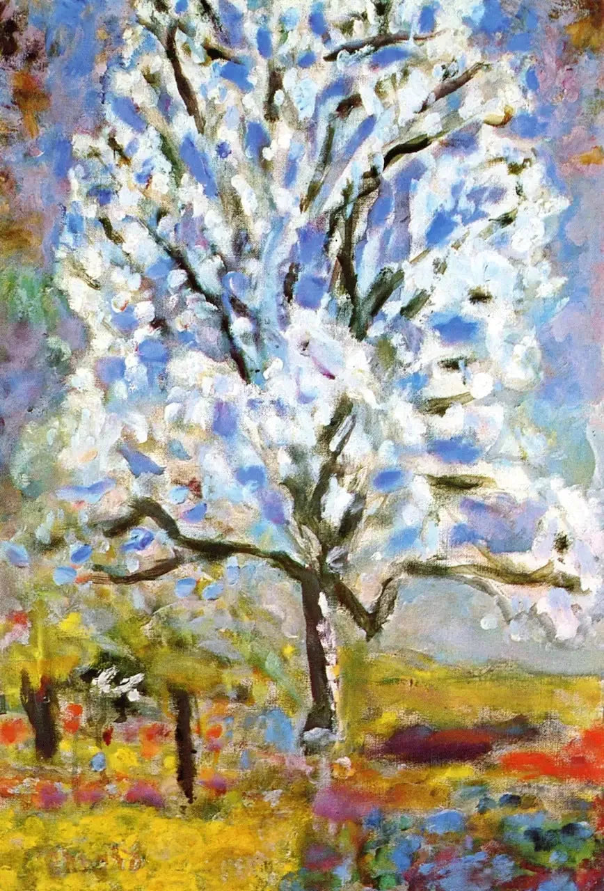 El Almendro en flores - Pierre Bonnard
