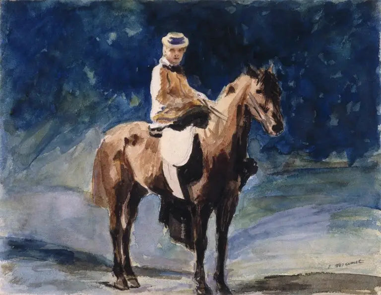 La Amazona - Édouard Manet