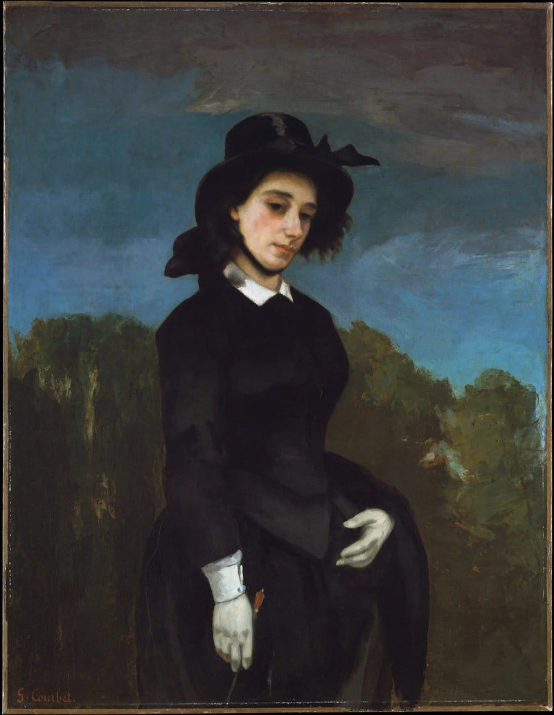 La Amazona - Gustave Courbet