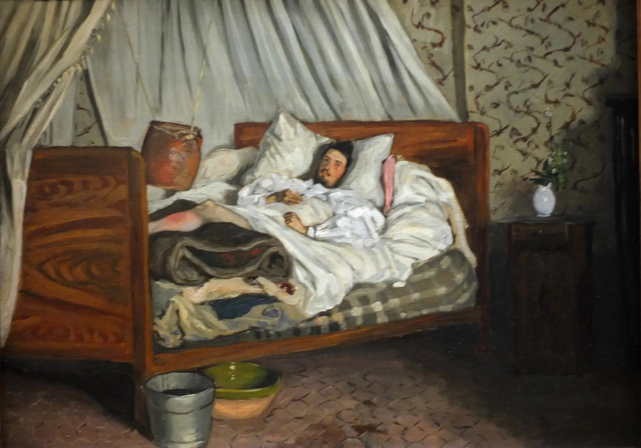 La Ambulancia improvisada - Frédéric Bazille