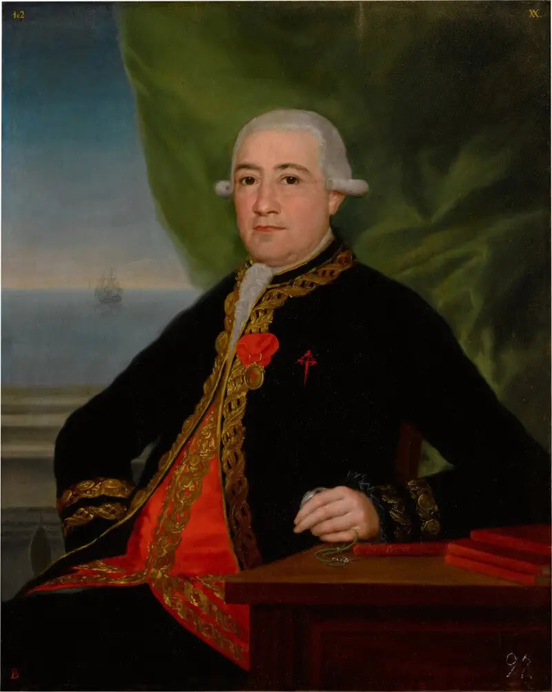 El almirante José de Mazarredo - Francisco de Goya