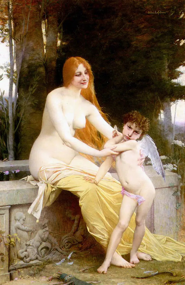 El amor bendecido - Jules Lefebvre
