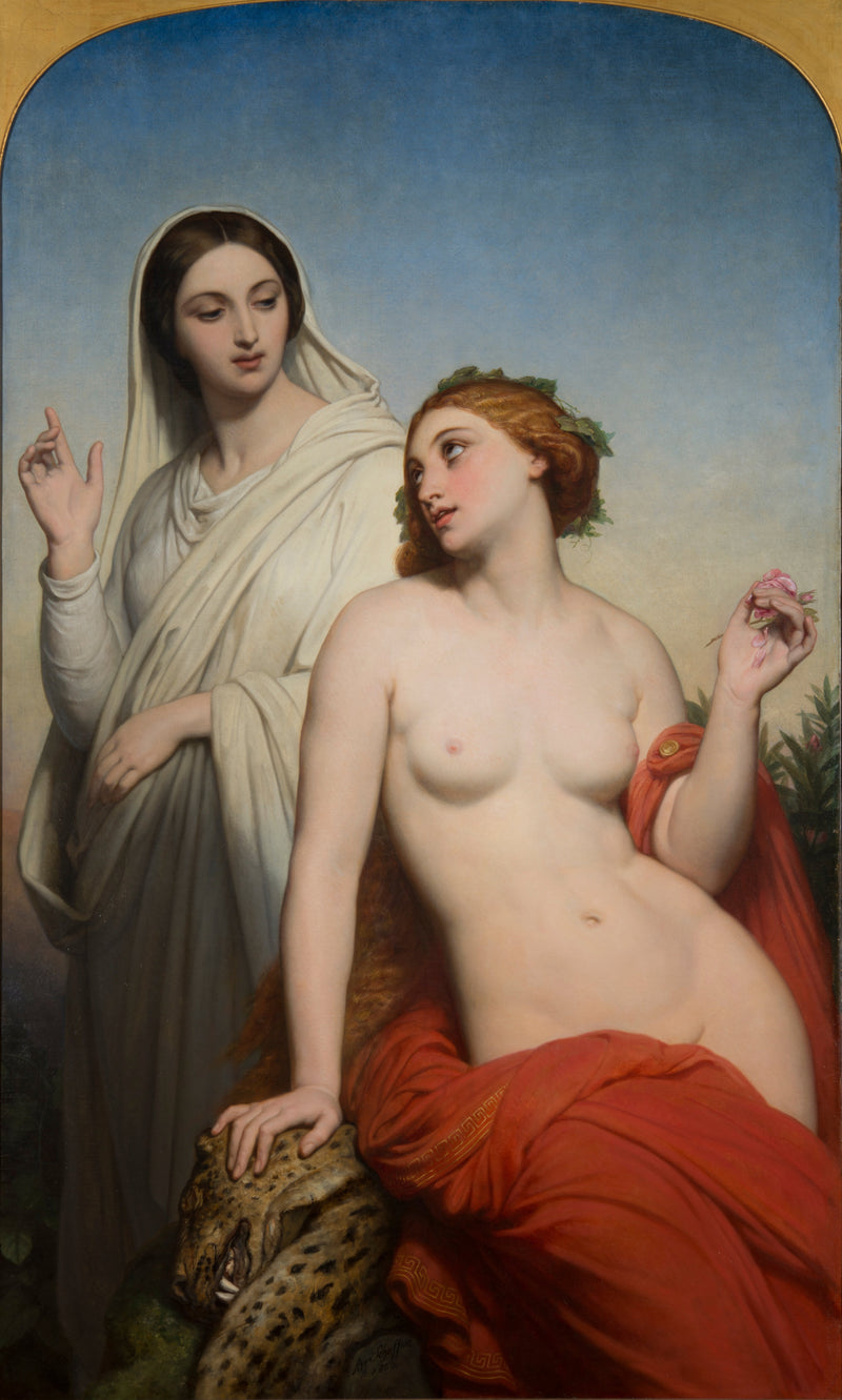 El amor celestial y terrenal - Ary Scheffer