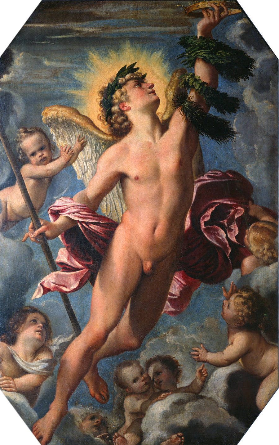 El amor de la virtud - Annibale Carracci