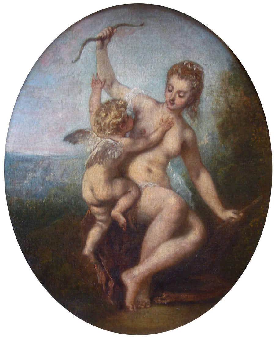 El amor desarmado - Antoine Watteau