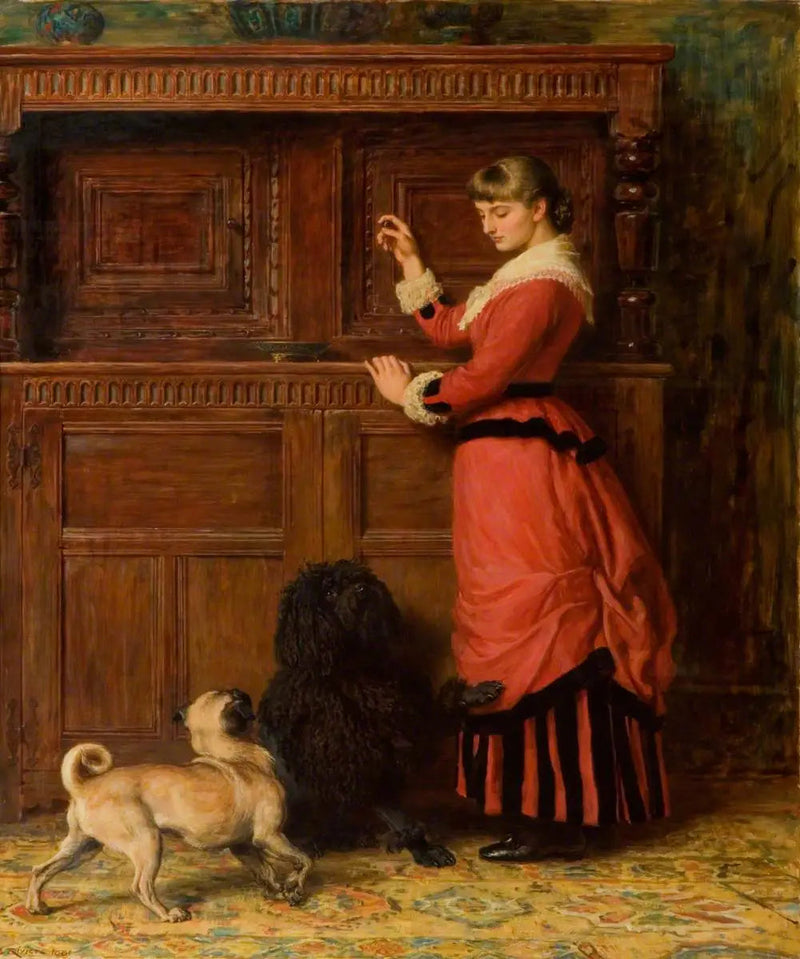 El amor del armario - Briton Rivière