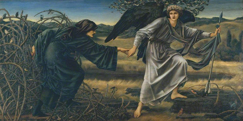 El amor y el peregrino - Edward Burne-Jones