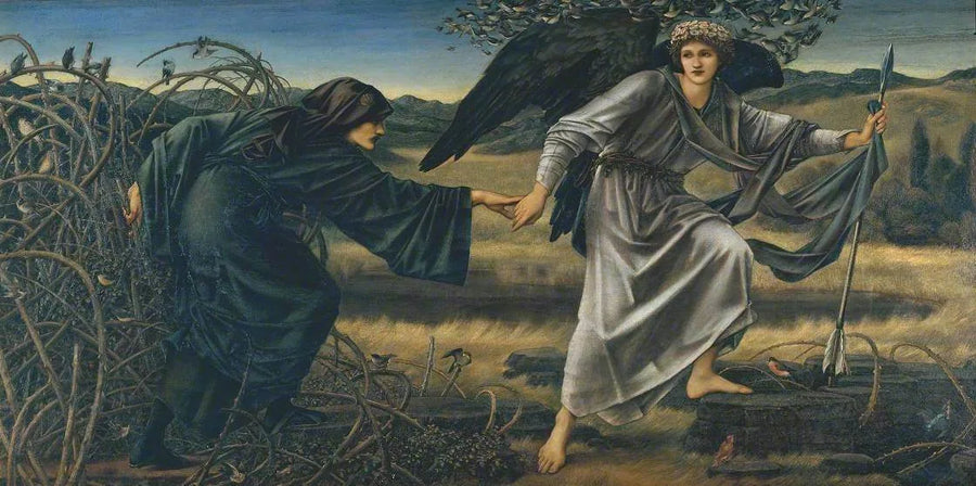 El amor y el peregrino - Edward Burne-Jones