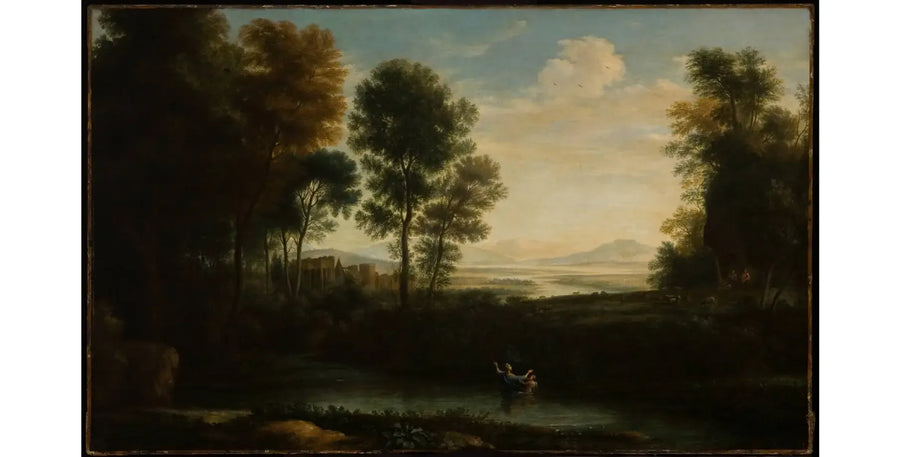 El amor y Psique - Claude Lorrain