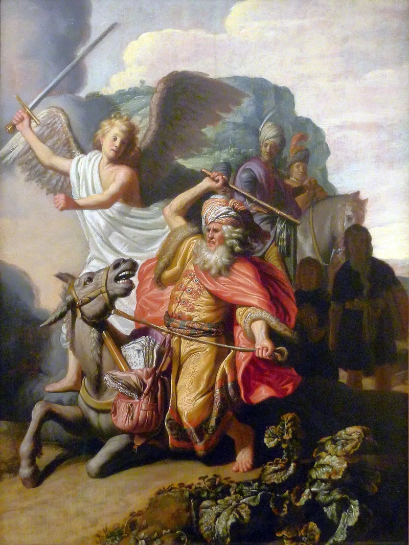 La Asna de Balaam - Rembrandt