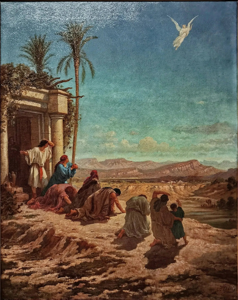 El ángel de Tobías - Gustave Doré