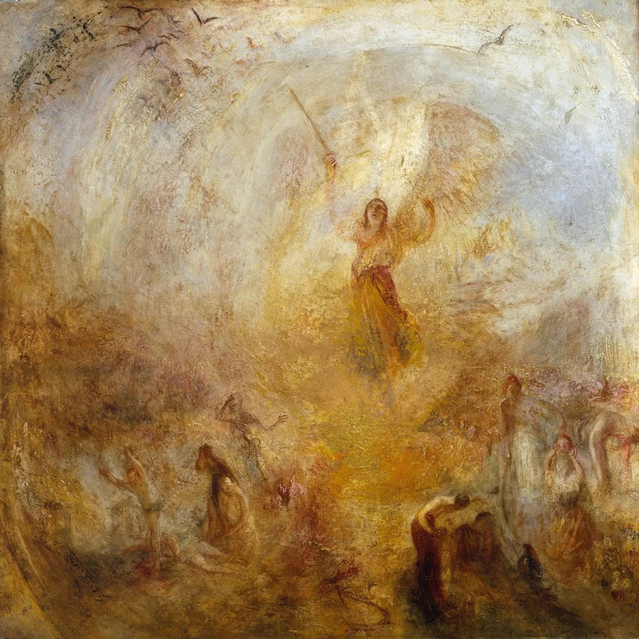 El Ángel, de pie en el sol - J. M. W. Turner
