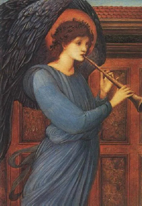 El ángel - Edward Burne-Jones