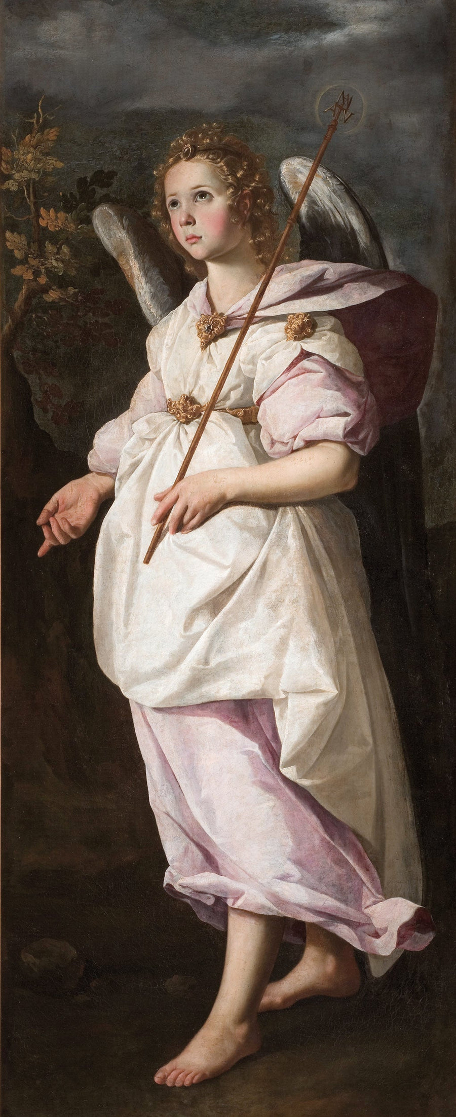 El ángel Gabriel - Francisco de Zurbarán