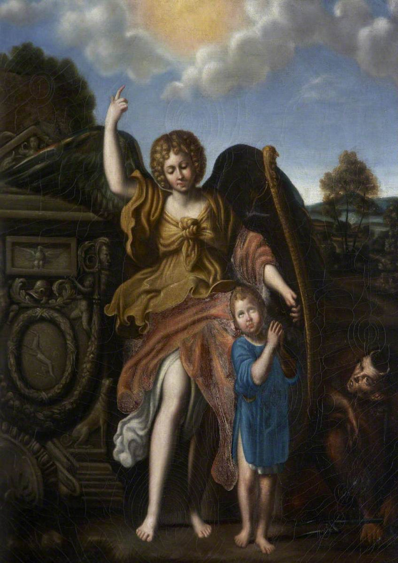 El ángel guardián - Domenichino