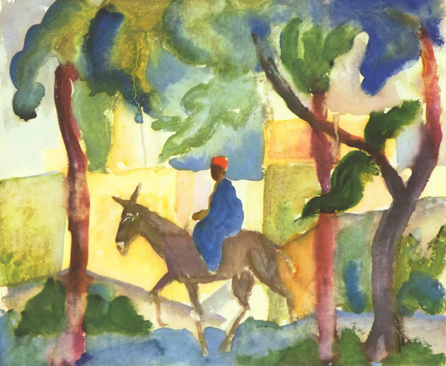 El Asno - August Macke