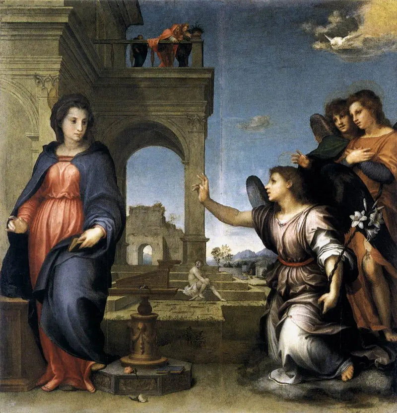 La Anunciación a María - Andrea del Sarto