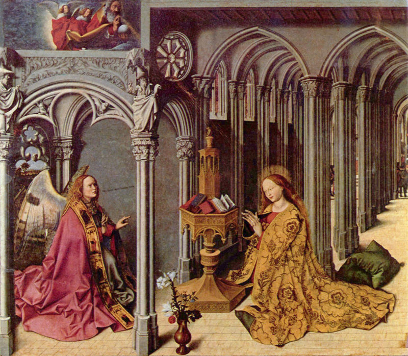 La Anunciación - Bartolomé de Eyck