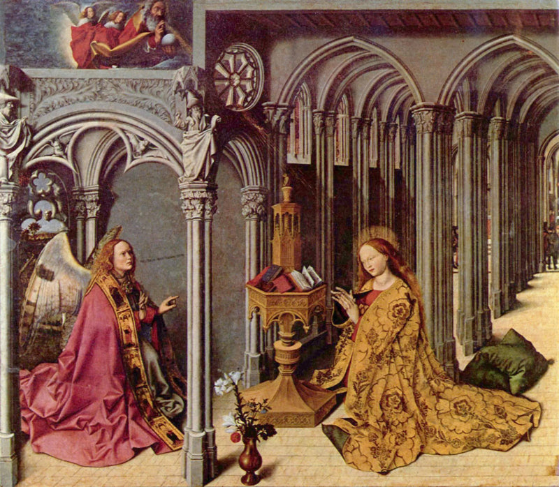 La Anunciación - Bartolomé de Eyck