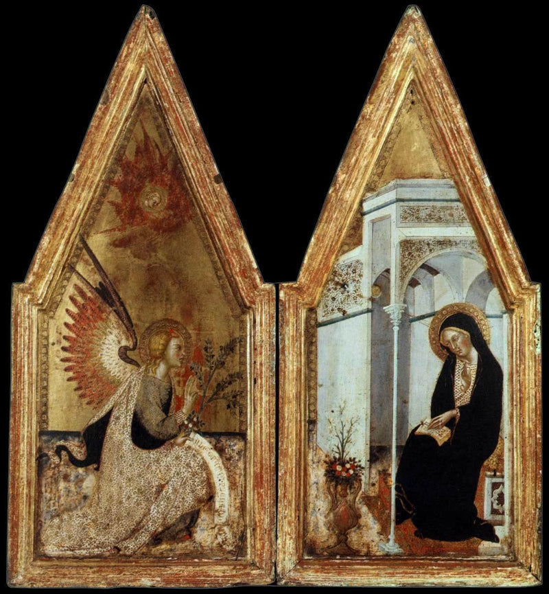 La Anunciación - Bartolo di Fredi