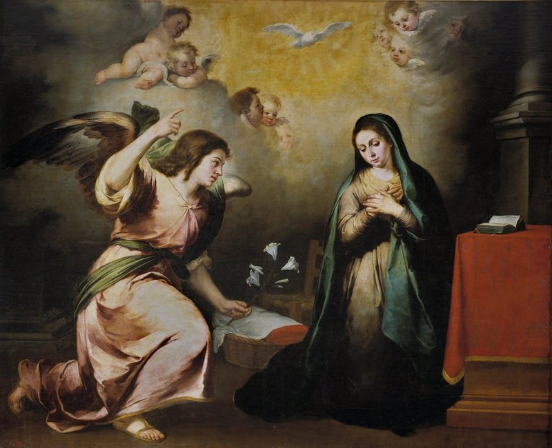 La Anunciación - Bartolomé Esteban Murillo