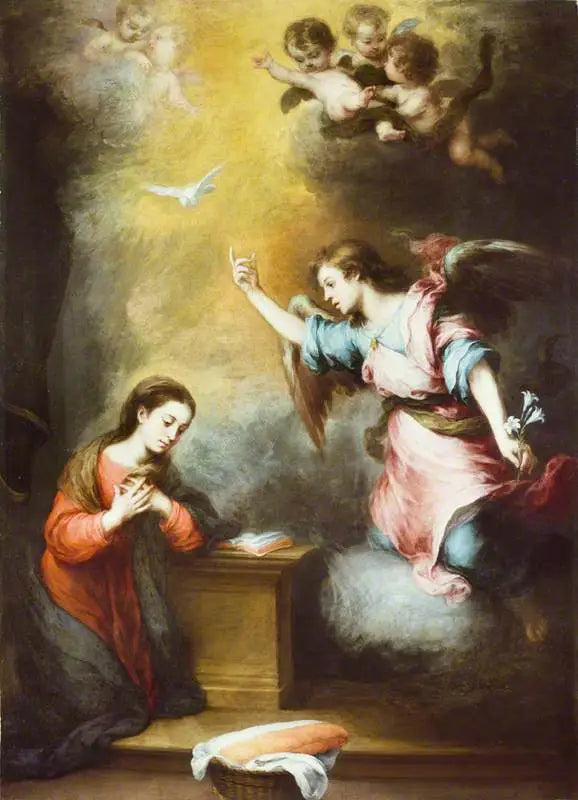 La Anunciación - Bartolomé Esteban Murillo