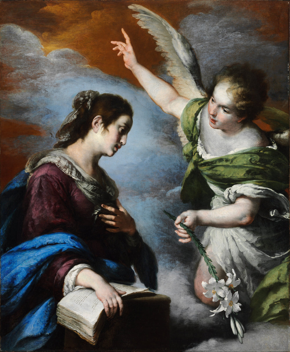 L'Annonciation - Bernardo Strozzi image 1 tableau peint à l’huile sur toile
