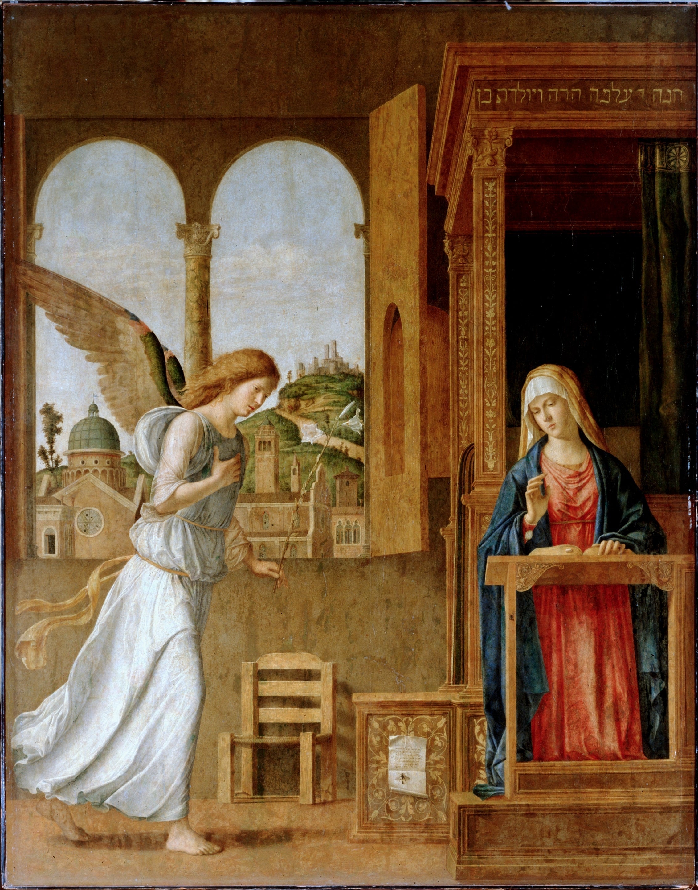 L'Annonciation - Cima da Conegliano image 1 tableau peint à l’huile sur toile