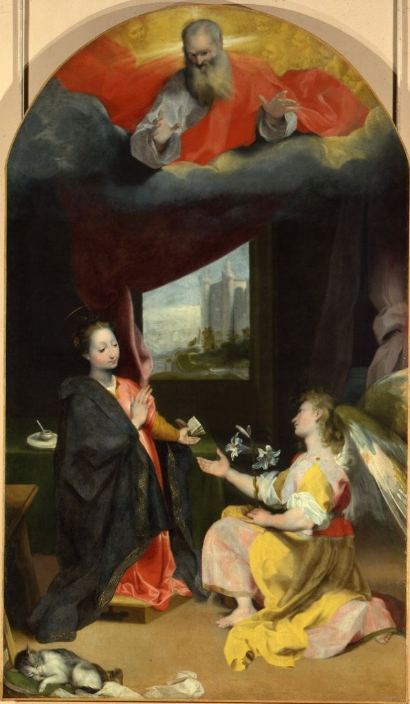La Anunciación - Federico Barroci