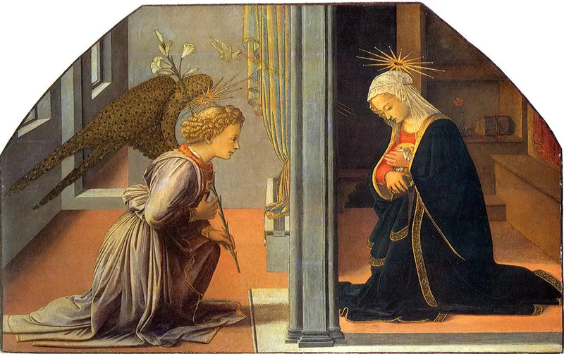 La Anunciación - Fra Filippo Lippi