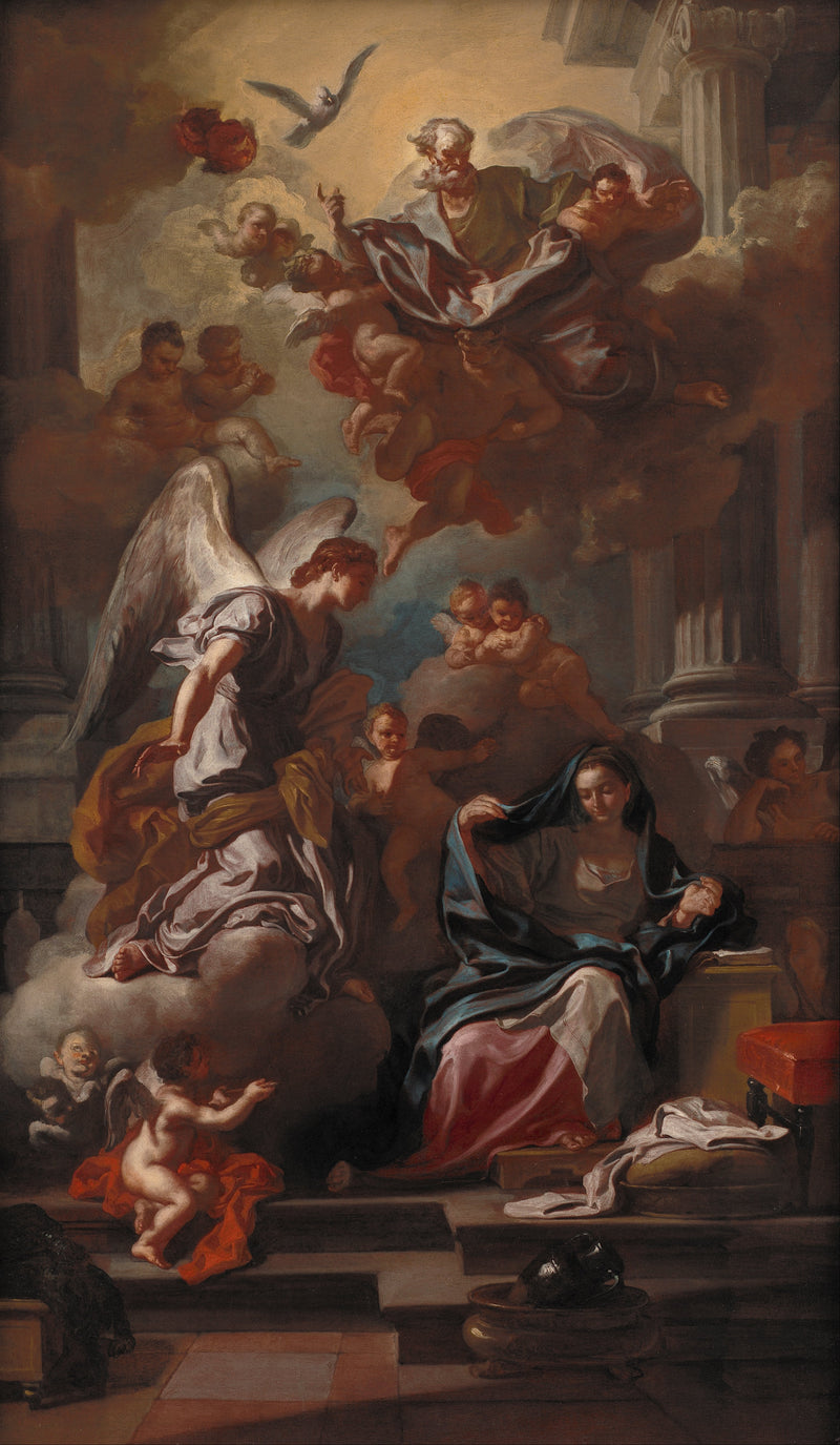 La Anunciación - Francesco Solimena