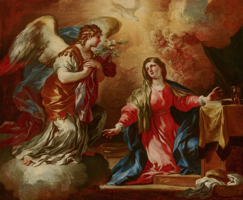 La Anunciación - Francesco Solimena