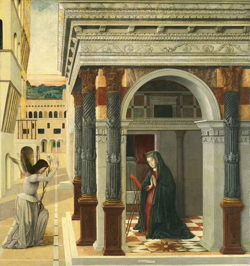 La Anunciación - Gentile Bellini