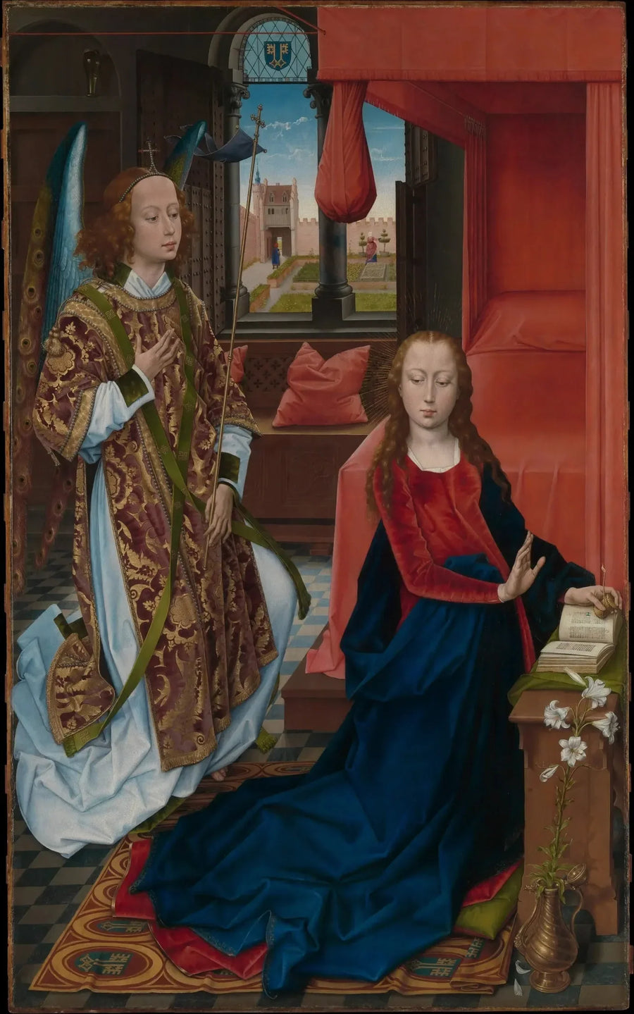 La Anunciación - Hans Memling
