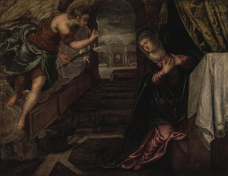 La Anunciación - Jacopo Tintoretto