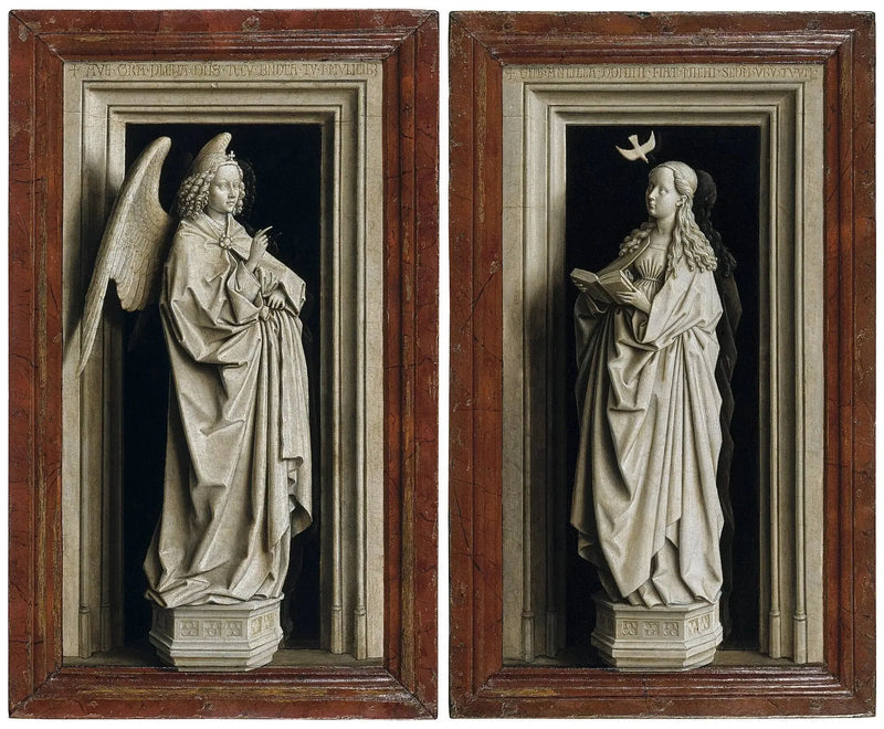 La Anunciación - Jan van Eyck