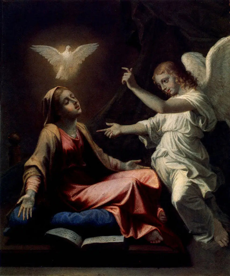 La Anunciación - Nicolas Poussin