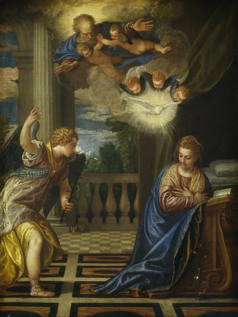 La Anunciación - Paul Véronèse