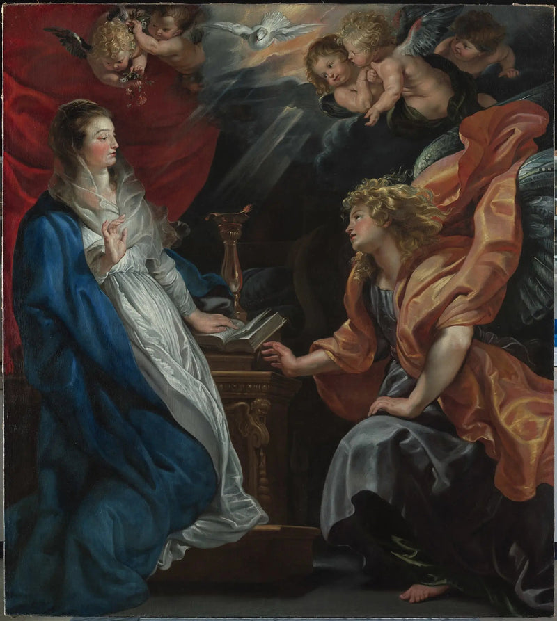La Anunciación - Peter Paul Rubens